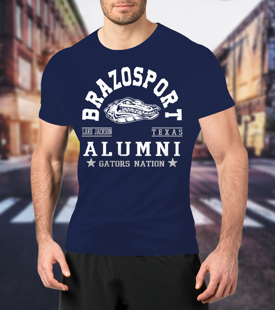 Brazosport Alumni Gators Nation Lake Jackson Texas T-Shirt