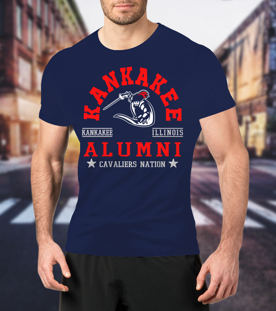 Kankakee Illinois Alumni Cavaliers Nation T-Shirt