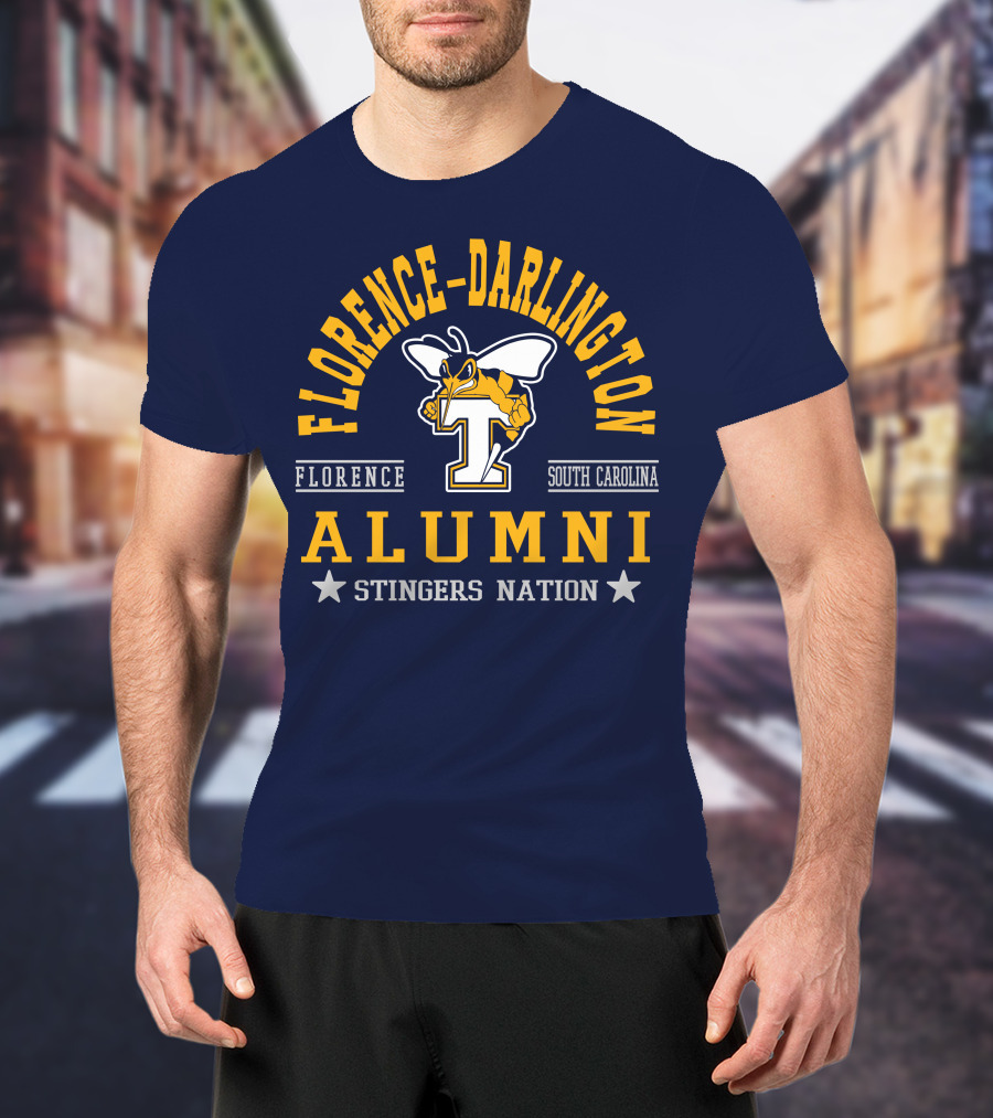 Florence-Darlington Alumni Stingers Nation South Carolina T-Shirt