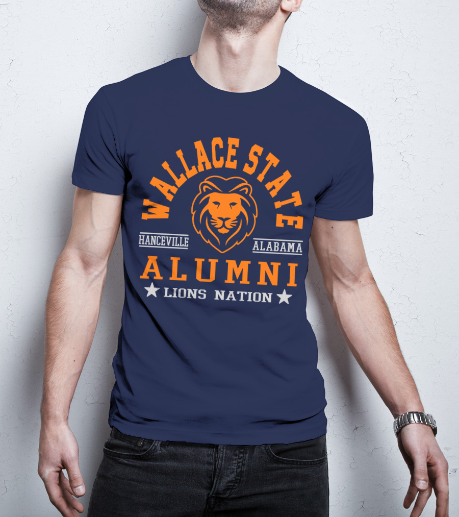 Wallace State Hanceville Alabama Alumni Lions Nation T-Shirt