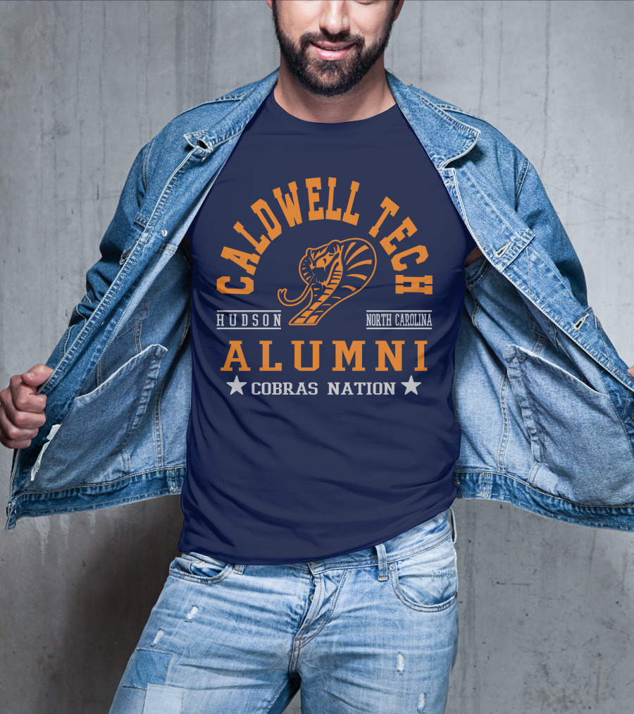 Caldwell Tech Alumni Cobras Nation Hudson North Carolina T-Shirt