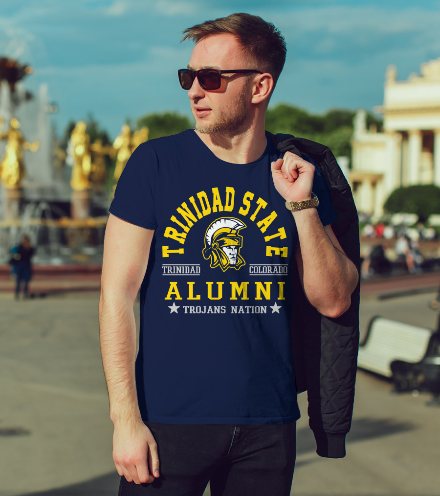 Trinidad State Colorado Alumni Trojans Nation T-Shirt