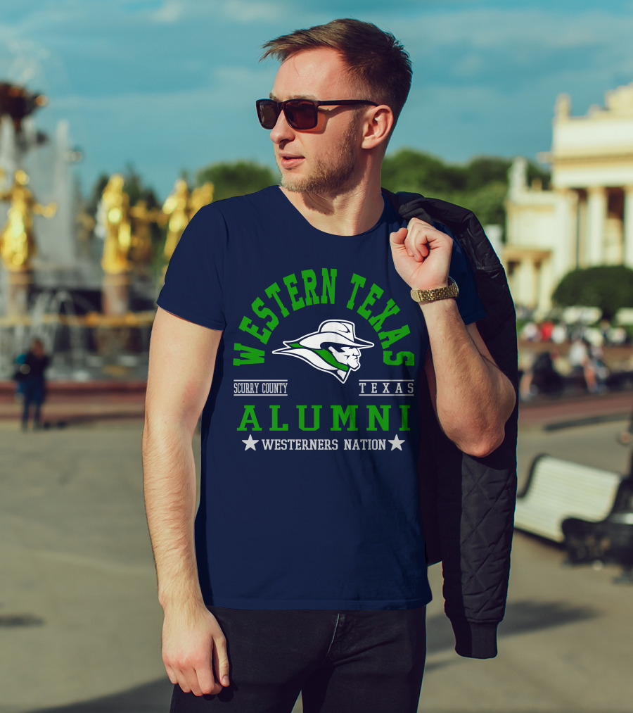 Western Texas Alumni Scurry County Westerners Nation T-Shirt