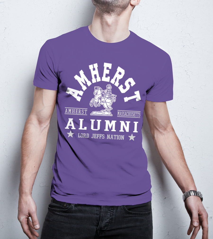 Amherst Alumni Lord Jeffs Nation Massachusetts T-Shirt