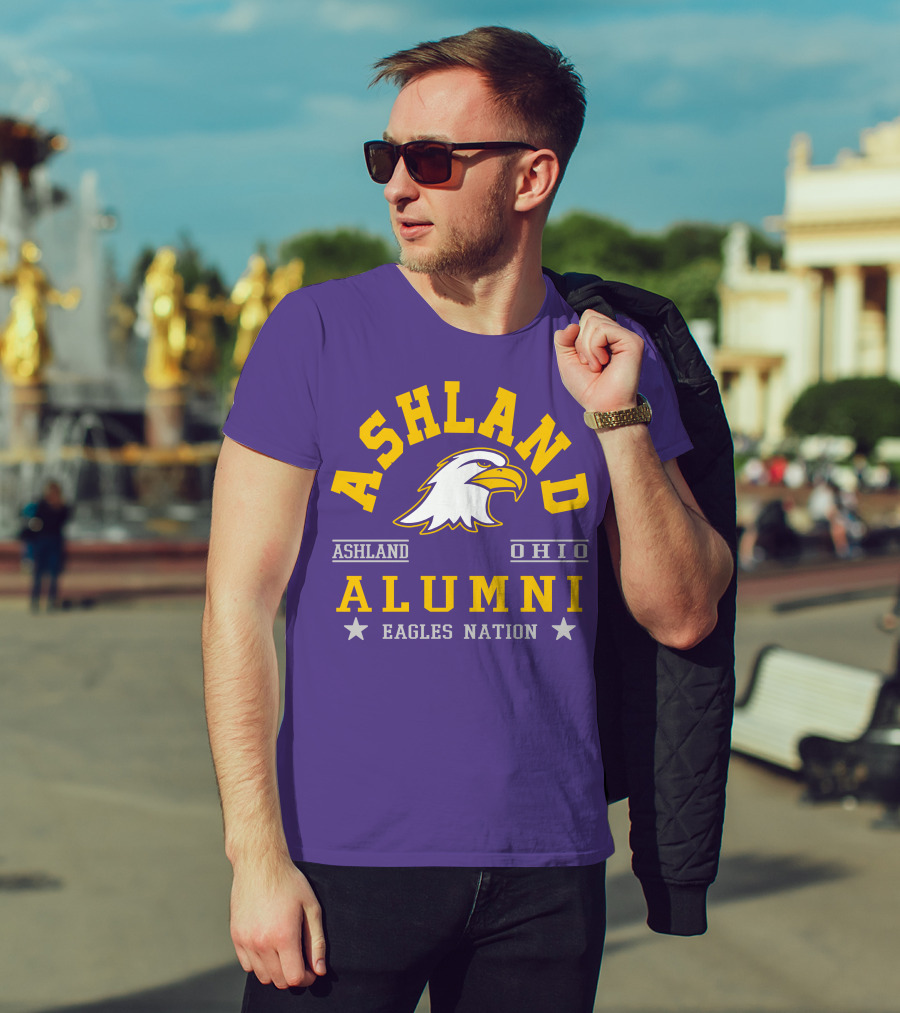 Ashland Ohio Eagles Alumni Nation T-Shirt