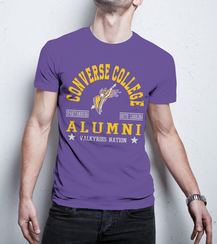 Converse College Alumni Valkyries Nation Spartanburg South Carolina T-Shirt