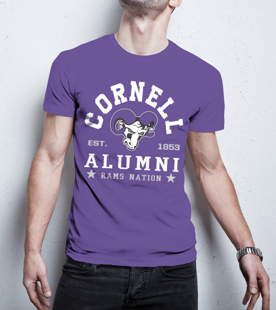 Cornell Alumni Rams Nation Est. 1853 T-Shirt