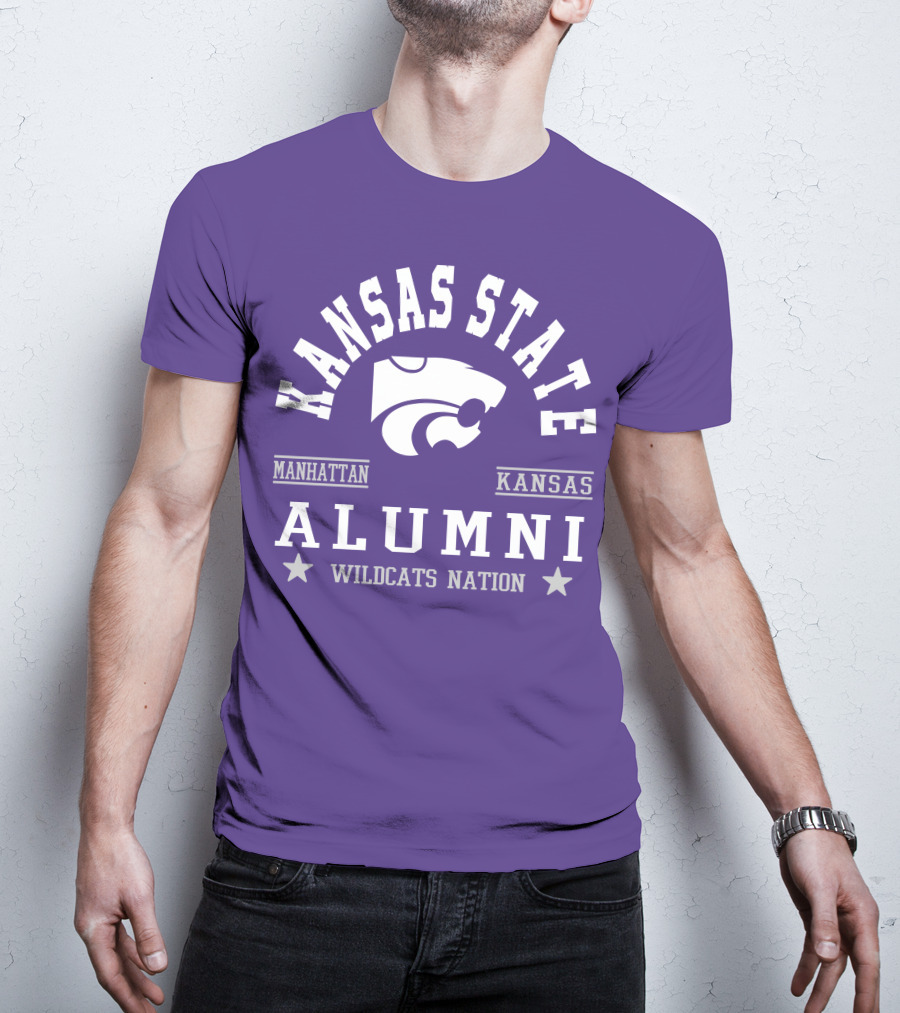 Kansas State Alumni Wildcats Nation Manhattan Kansas T-Shirt