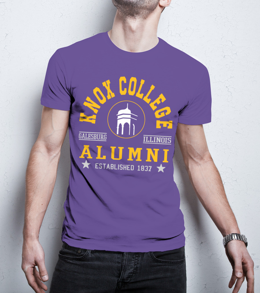 Knox College Alumni Established 1837 Galesburg Illinois T-Shirt