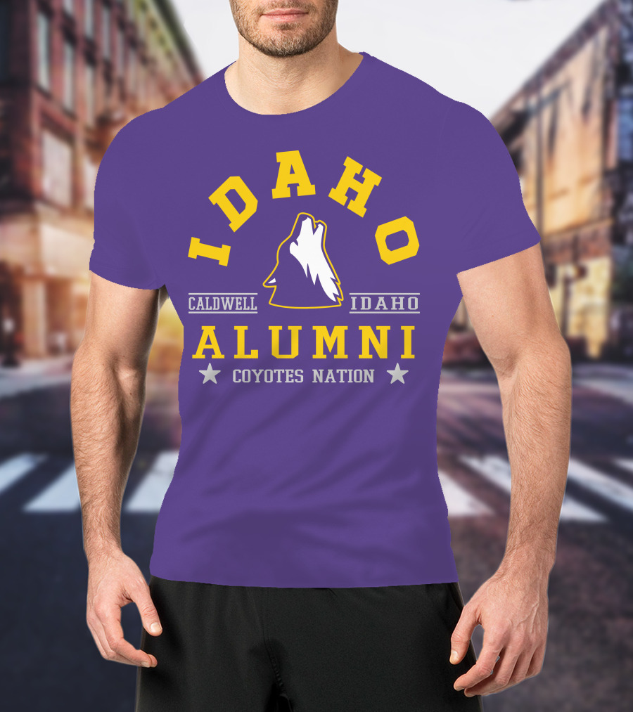 Idaho Alumni Caldwell Coyotes Nation T-Shirt
