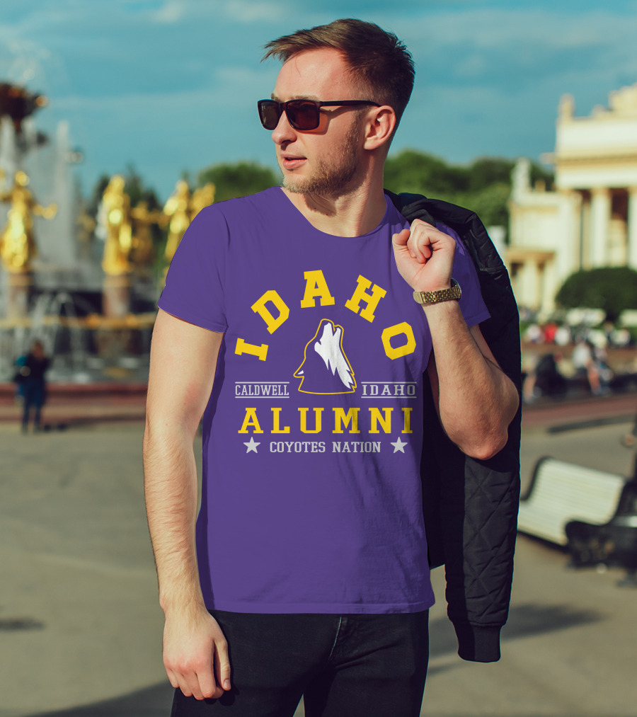 Idaho Alumni Caldwell Coyotes Nation T-Shirt