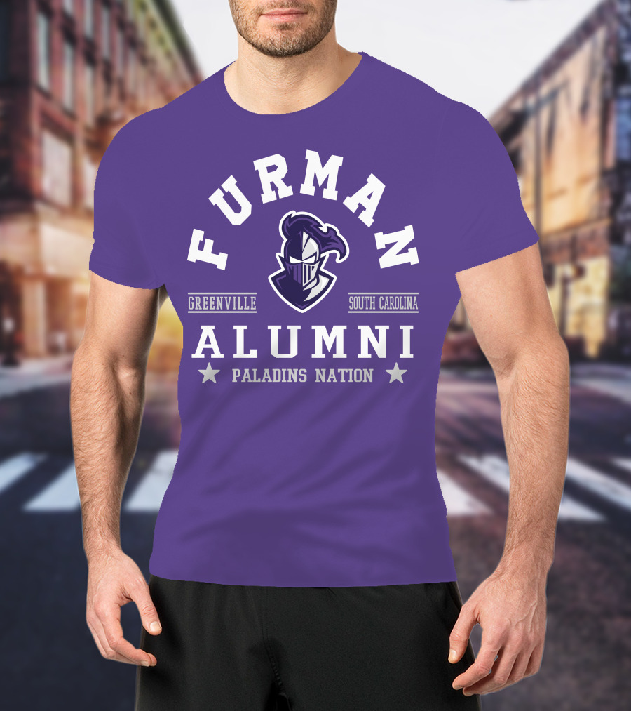 Furman Alumni Greenville South Carolina Paladins Nation T-Shirt