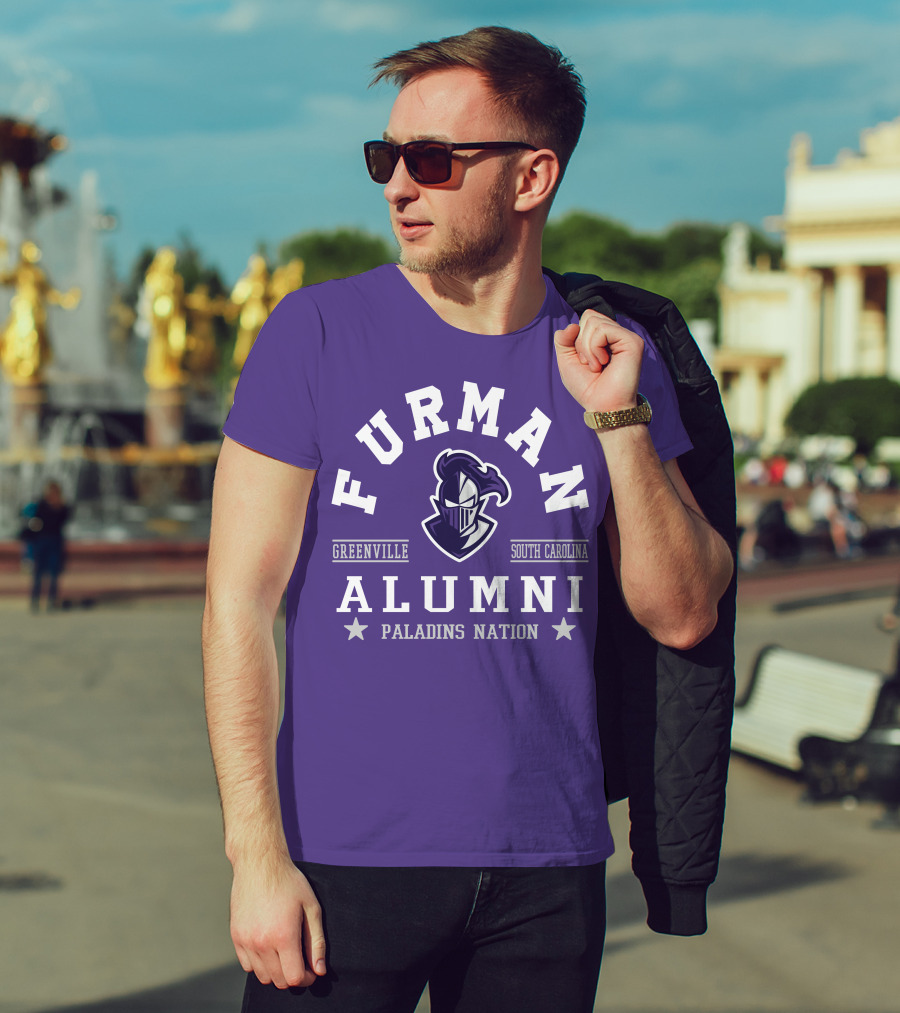 Furman Alumni Greenville South Carolina Paladins Nation T-Shirt