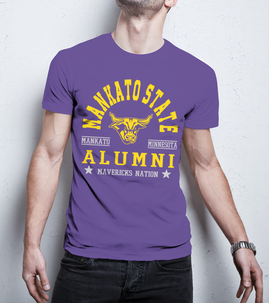 Mankato State Minnesota Alumni Mavericks Nation T-Shirt