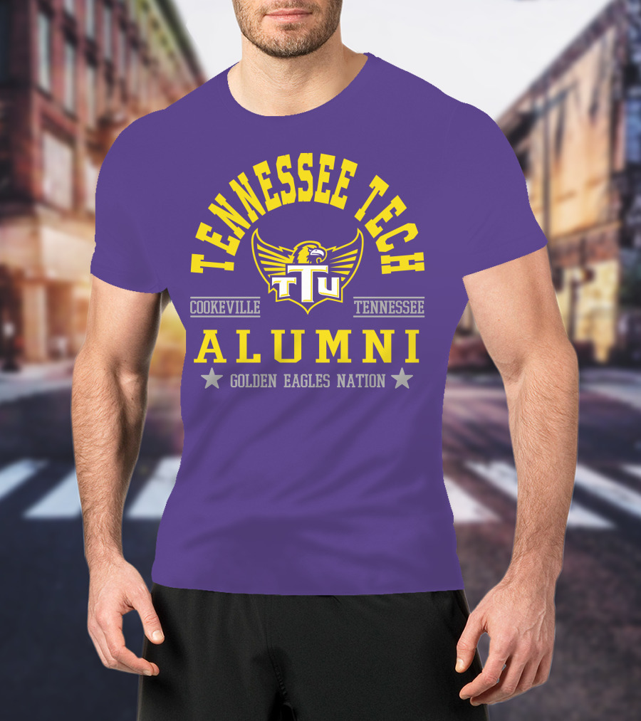 Tennessee Tech Alumni Cookeville Tennessee Golden Eagles Nation T-Shirt