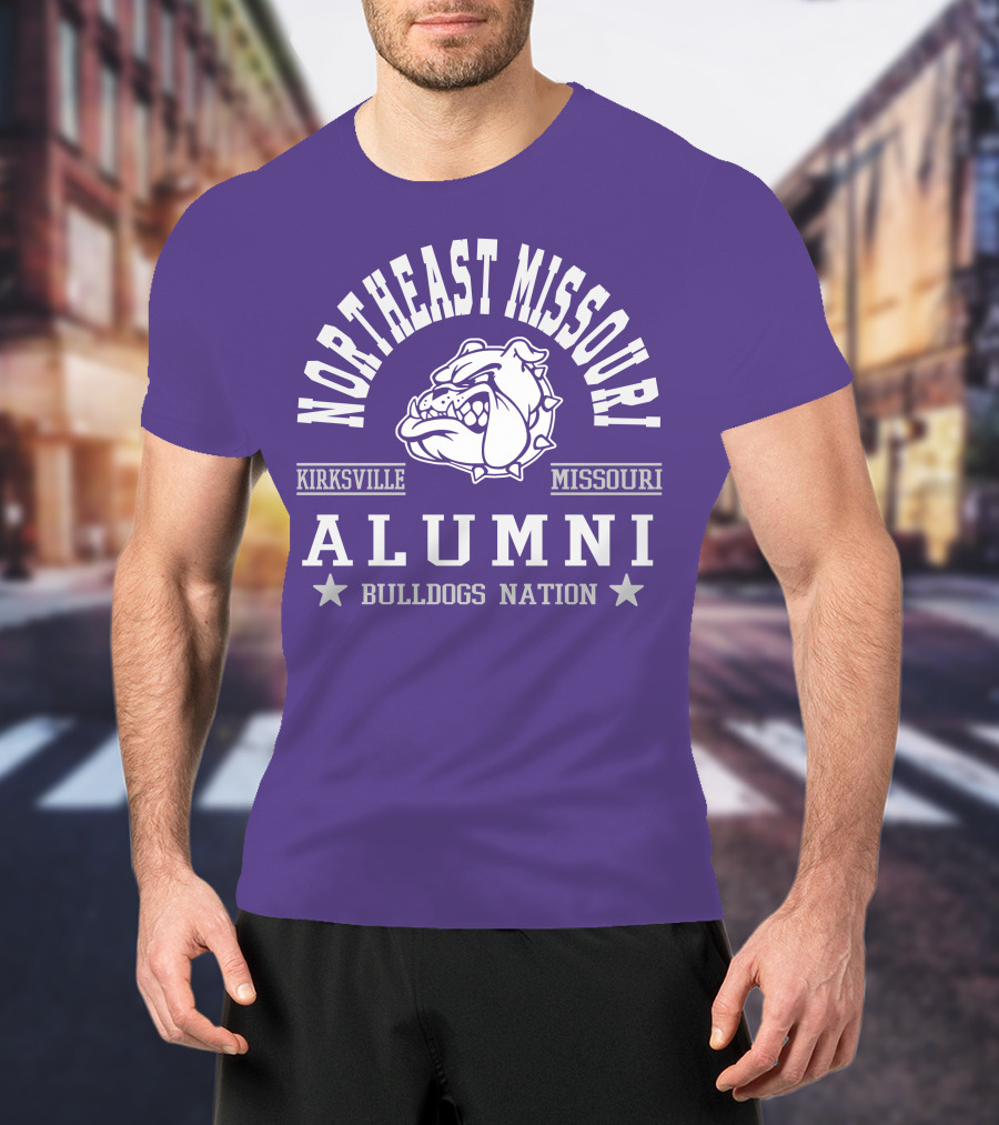 Northeast Missouri Kirksville Alumni Bulldogs Nation T-Shirt