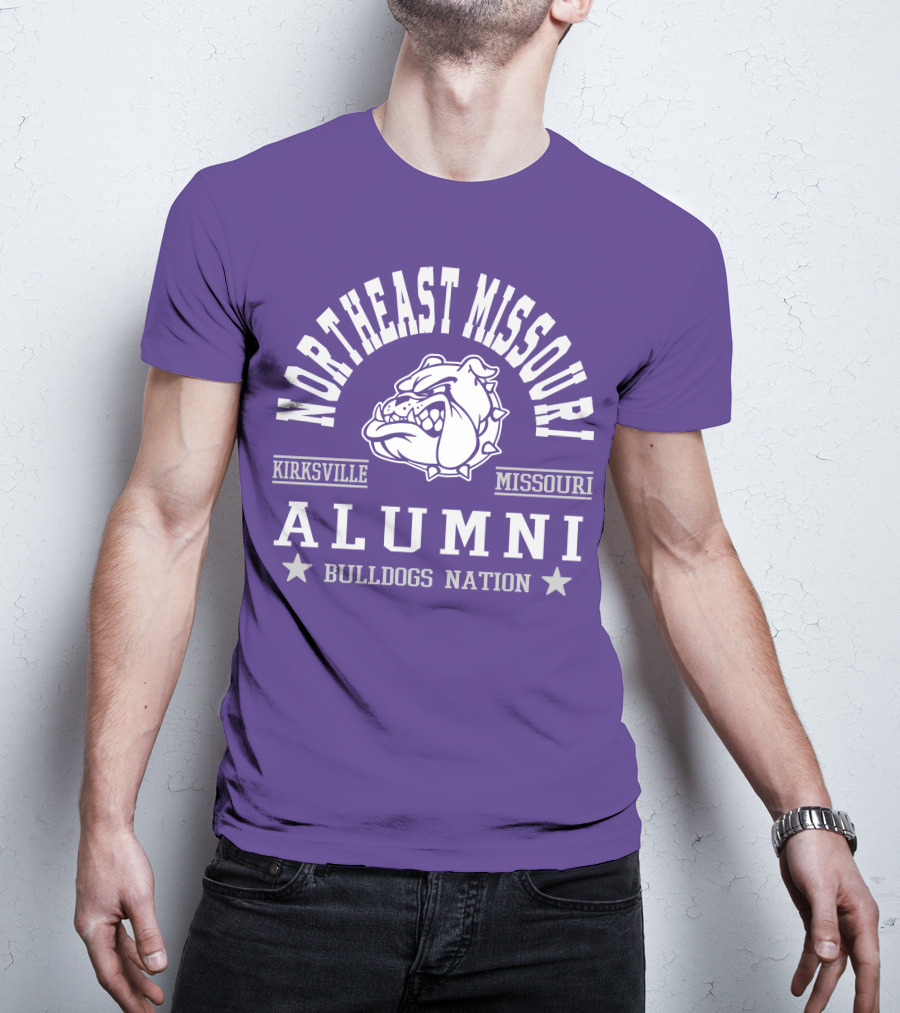 Northeast Missouri Kirksville Alumni Bulldogs Nation T-Shirt