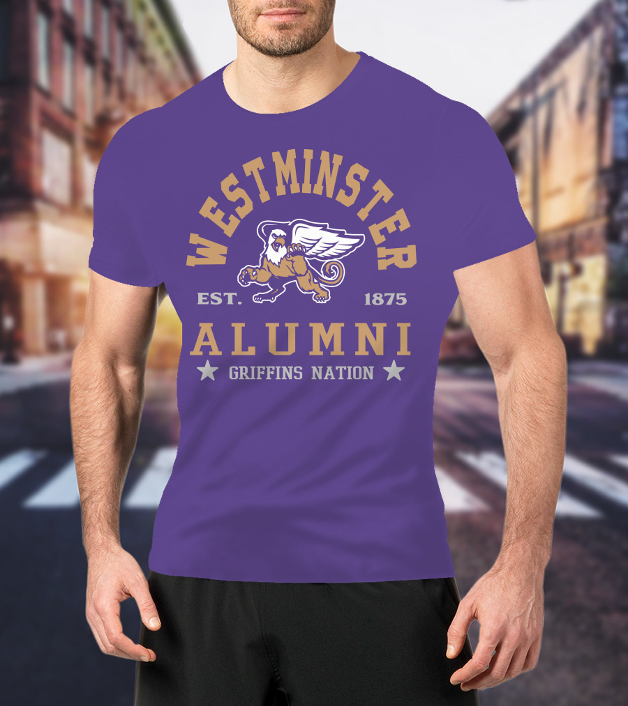 Westminster College Alumni Griffins Nation Est. 1875 T-Shirt