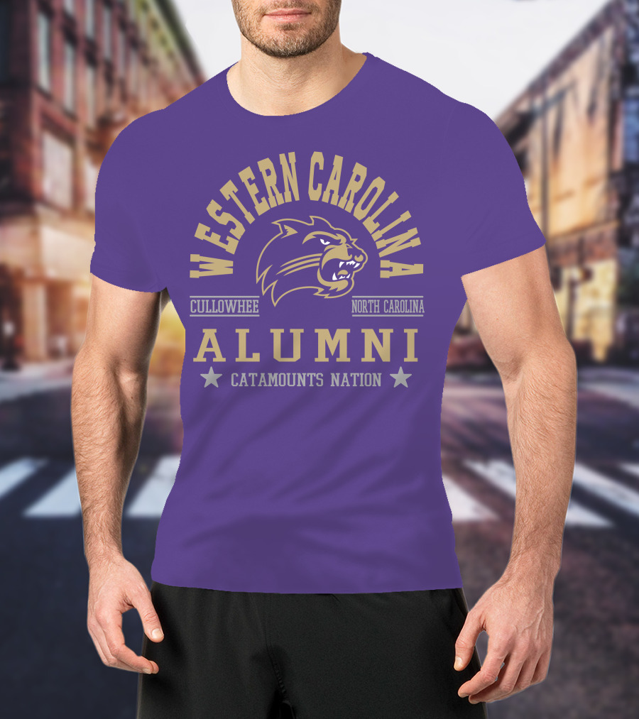Western Carolina Cullowhee North Carolina Alumni Catamounts Nation T-Shirt