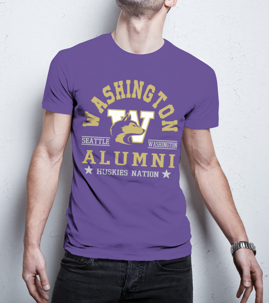 Washington Seattle Huskies Alumni Nation T-Shirt