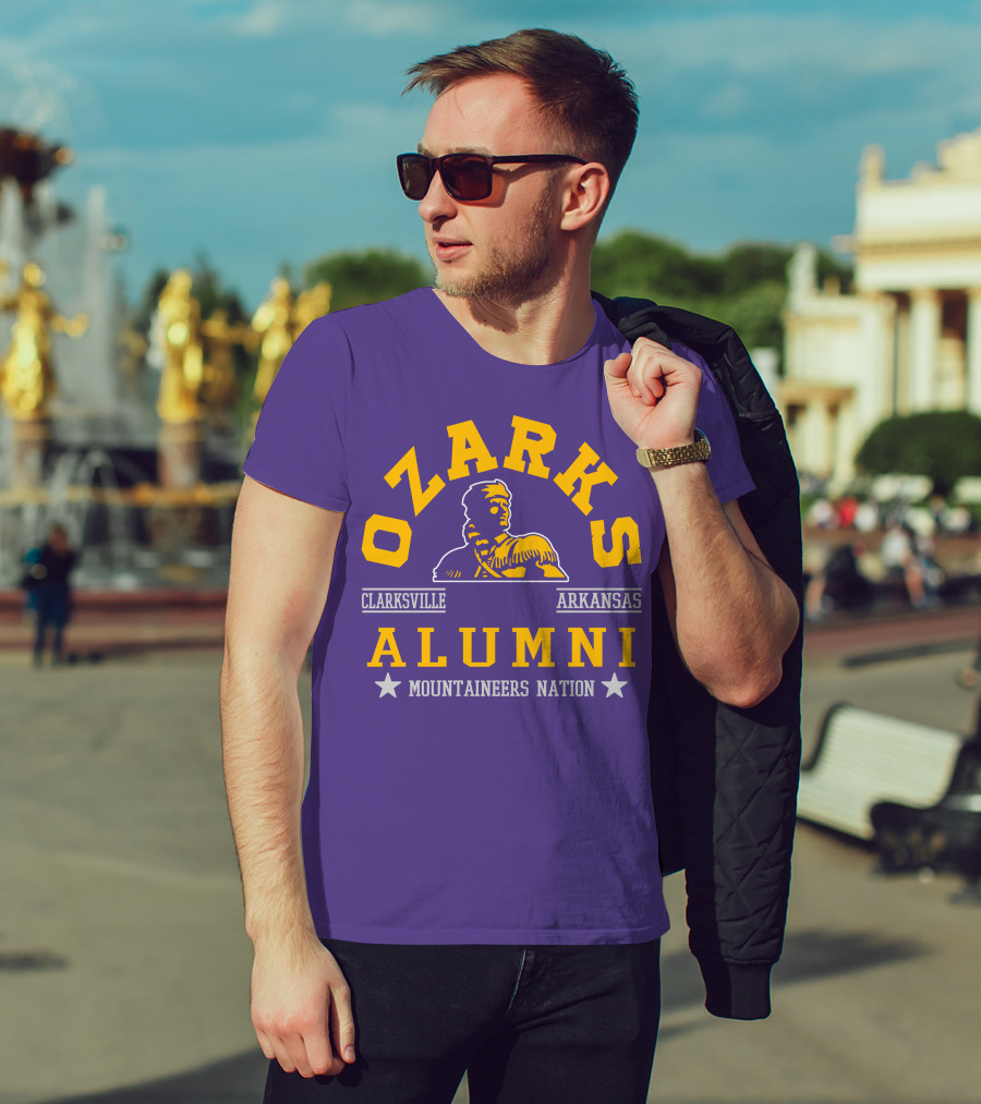 Ozarks Alumni Clarksville Arkansas Mountaineers Nation T-Shirt