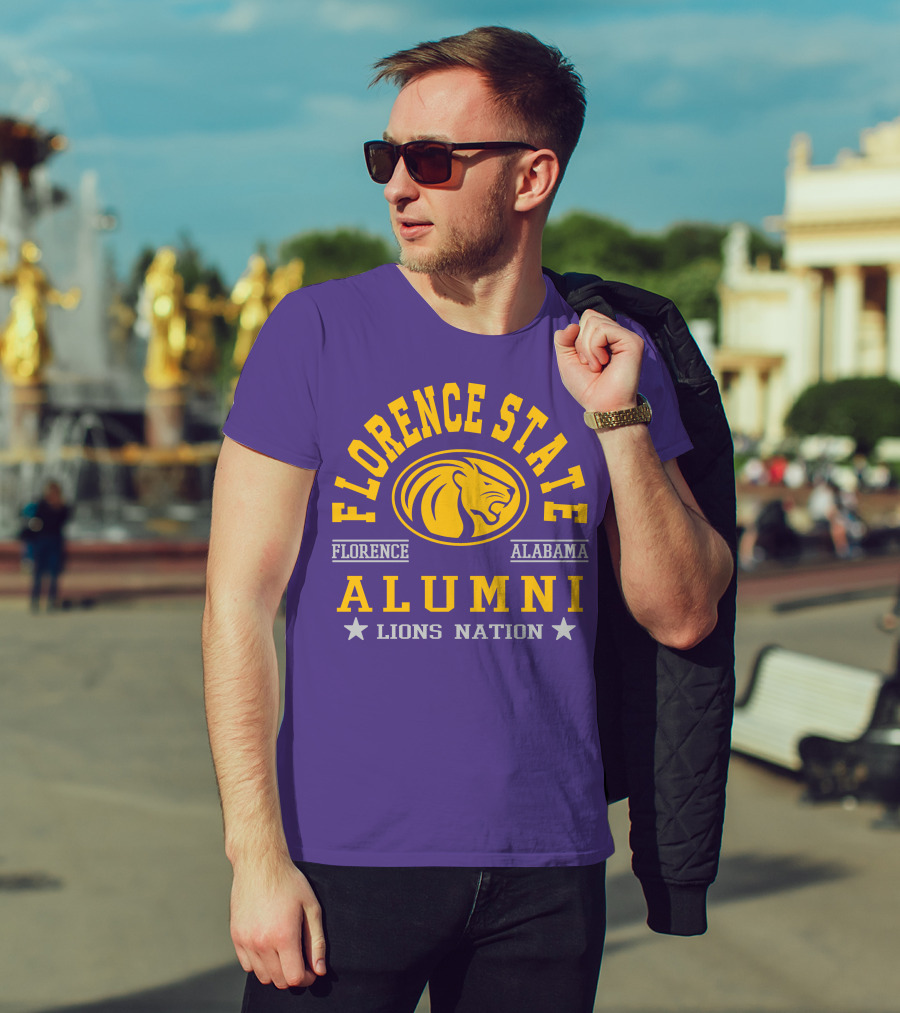Florence State Alumni Lions Nation Florence Alabama T-Shirt