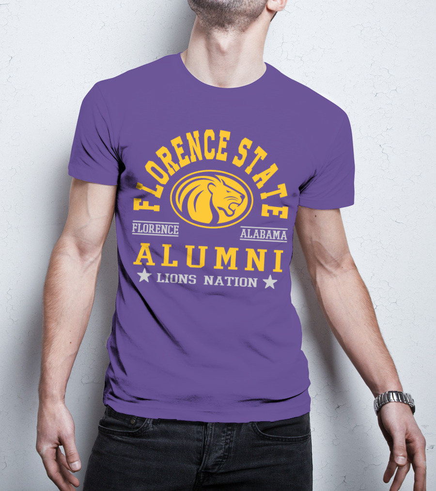 Florence State Alumni Lions Nation Florence Alabama T-Shirt