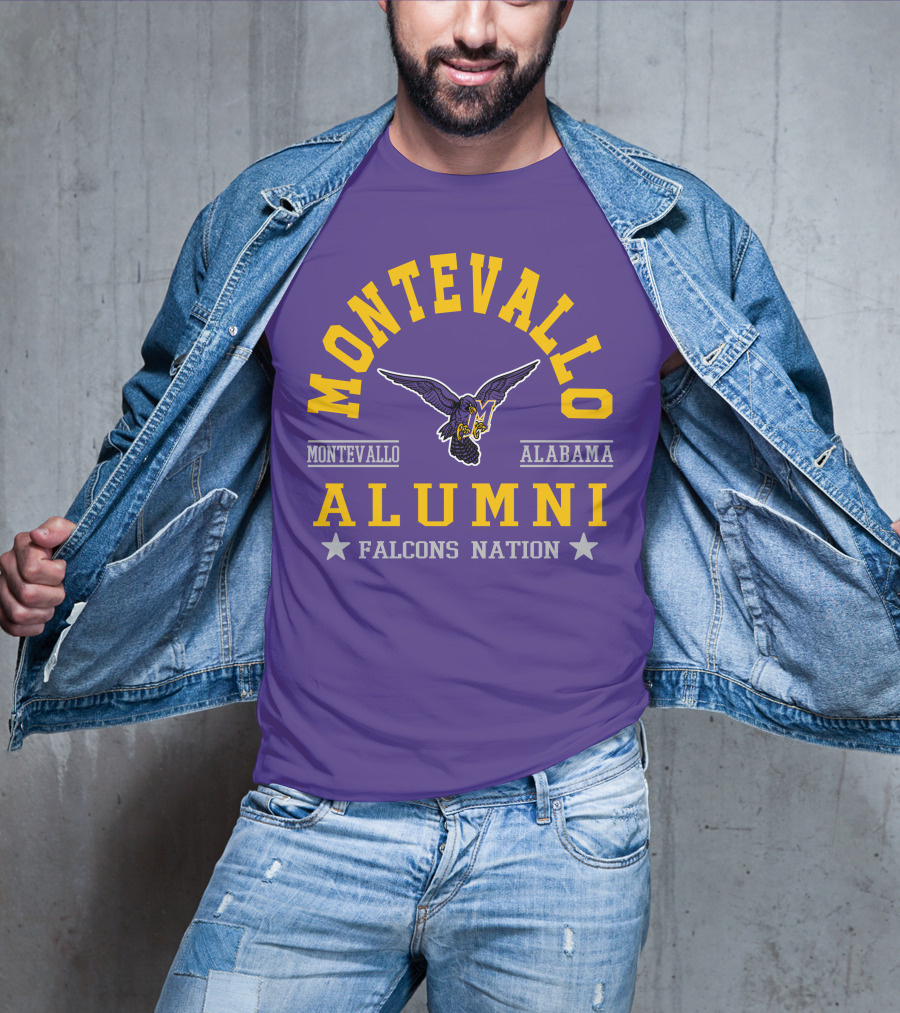 Montevallo Alabama Alumni Falcons Nation T-Shirt