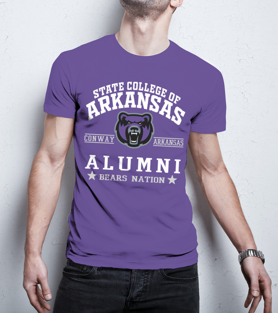State College Of Arkansas Conway Alumni Bears Nation T-Shirt