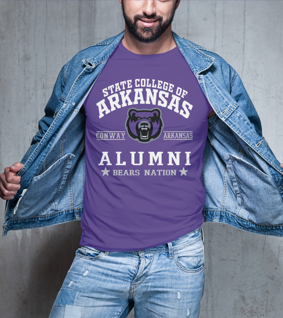 State College Of Arkansas Conway Alumni Bears Nation T-Shirt