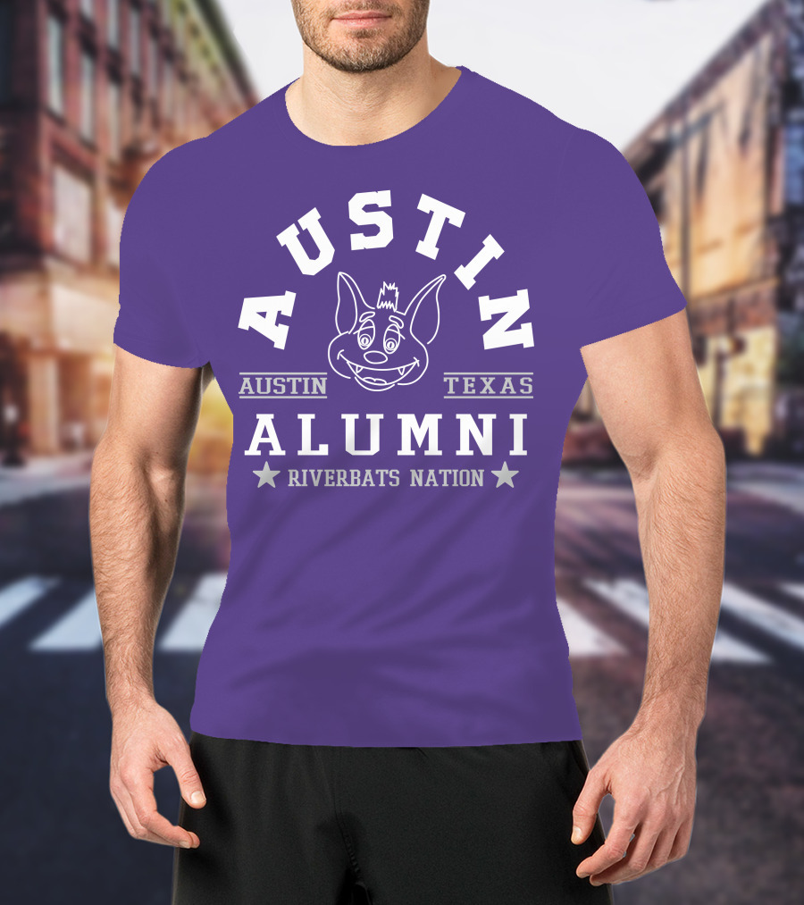 Austin Texas Alumni Riverbats Nation T-Shirt