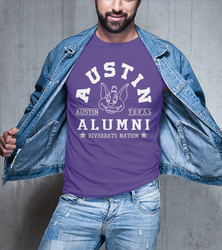 Austin Texas Alumni Riverbats Nation T-Shirt