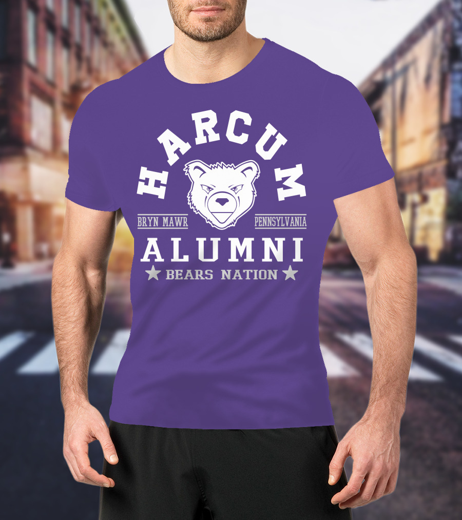 Harcum College Alumni Bears Nation Bryn Mawr Pennsylvania T-Shirt