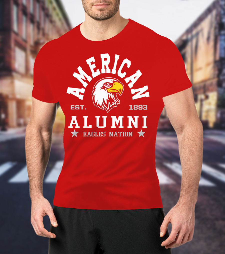 American Alumni Eagles Nation Est. 1893 T-Shirt