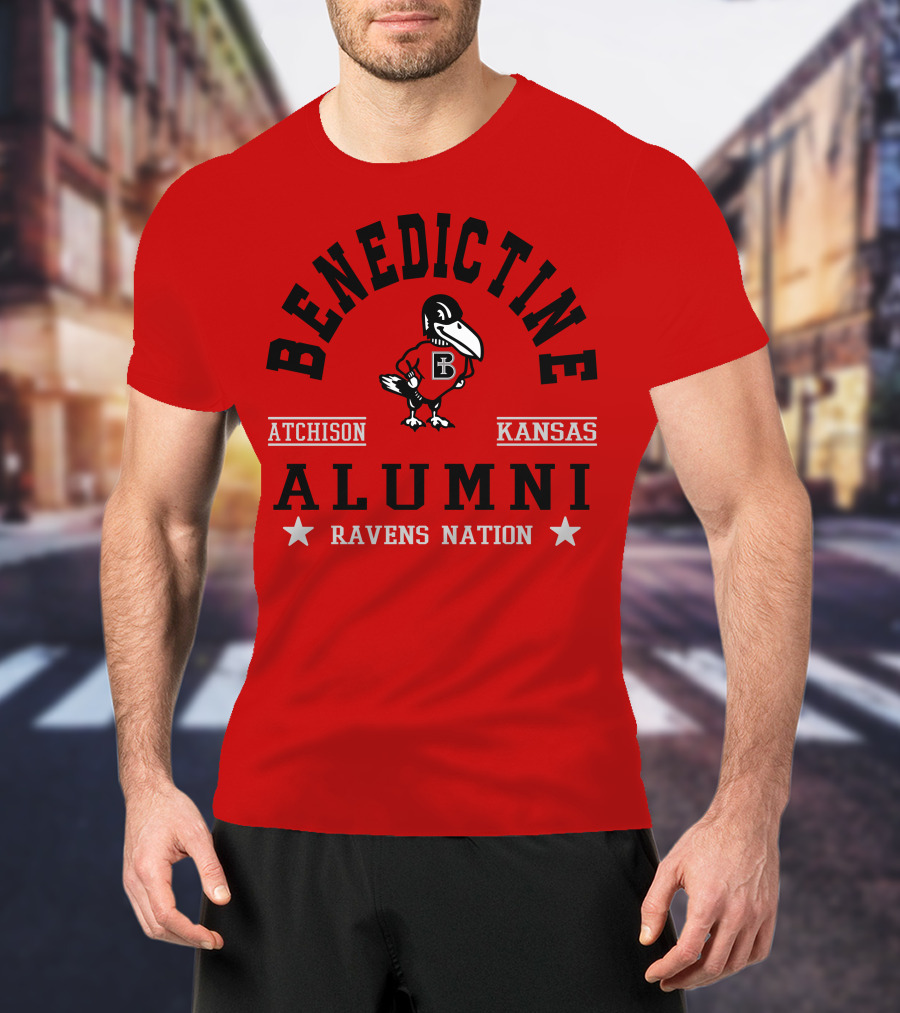 Benedictine Alumni Atchison Kansas Ravens Nation T-Shirt