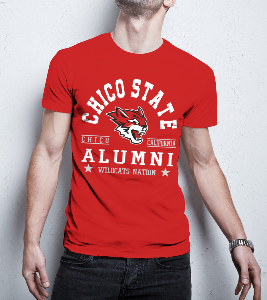 Chico State California Alumni Wildcats Nation T-Shirt