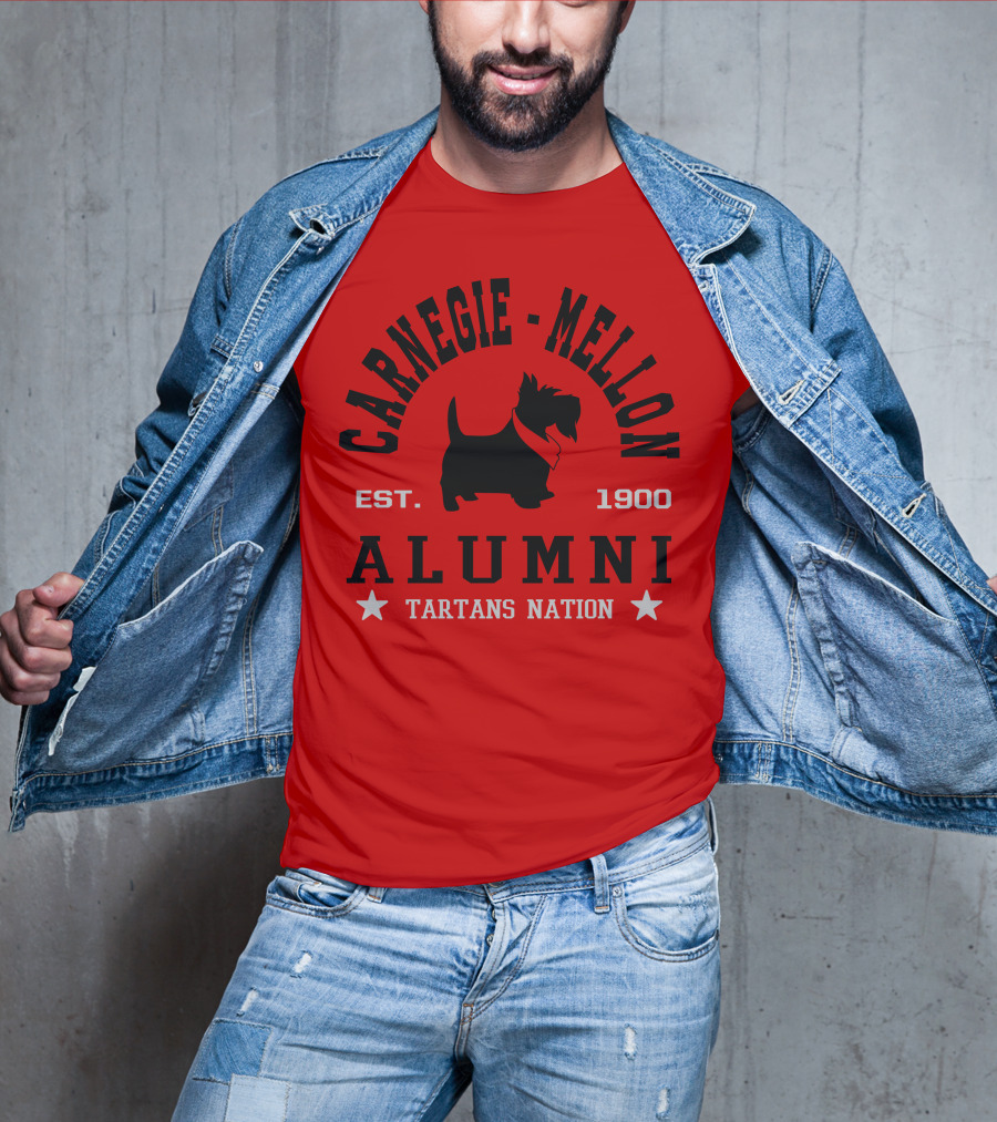 Carnegie Mellon Alumni Est. 1900 Tartans Nation T-Shirt