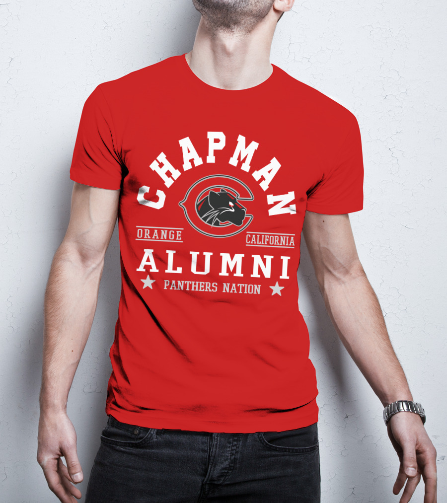 Chapman Alumni Panthers Nation Orange California T-Shirt