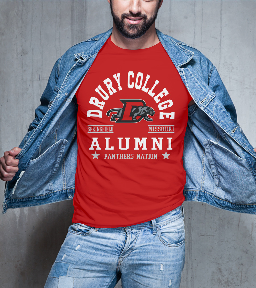 Drury College Springfield Missouri Alumni Panthers Nation T-Shirt