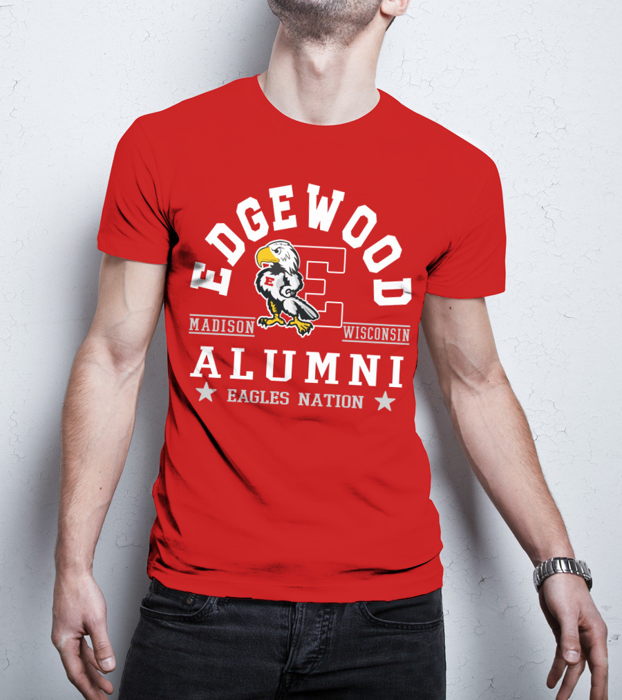 Edgewood College Madison Wisconsin Alumni Eagles Nation T-Shirt