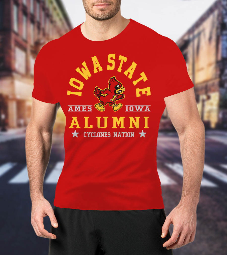 Iowa State Alumni Cyclones Nation Ames Iowa T-Shirt