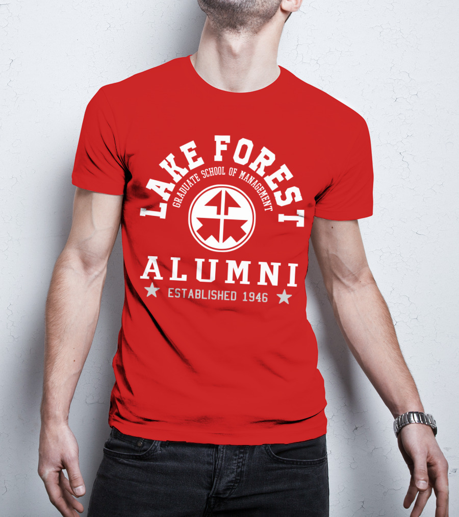 Lake Forest Graduate School Of Management Alumni Established 1946 T-Shirt