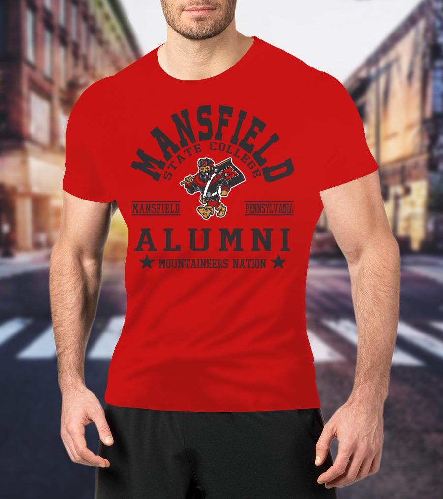 Mansfield State College Alumni Mountaineers Nation Pennsylvania T-Shirt