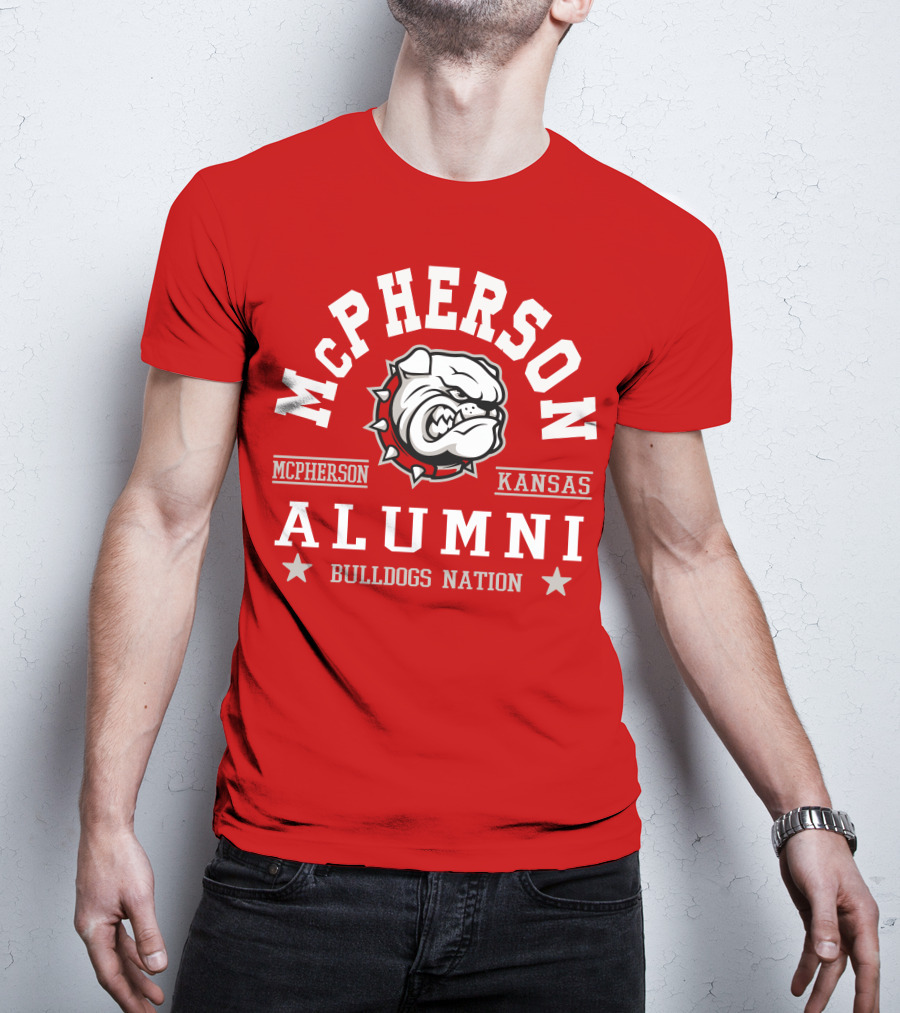 McPherson College Alumni Bulldogs Nation Kansas T-Shirt
