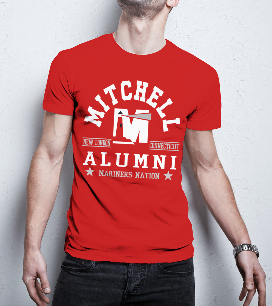 Mitchell College New London Connecticut Alumni Mariners Nation T-Shirt