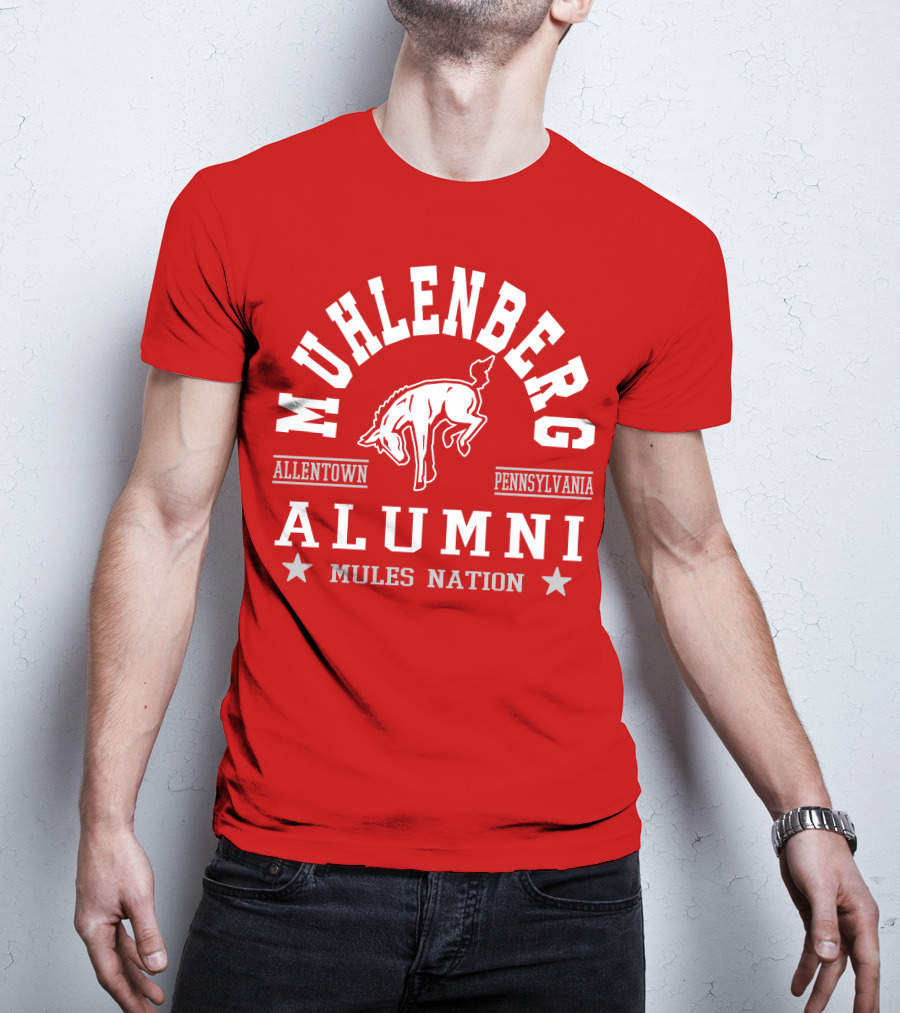 Muhlenberg Allentown Pennsylvania Alumni Mules Nation T-Shirt