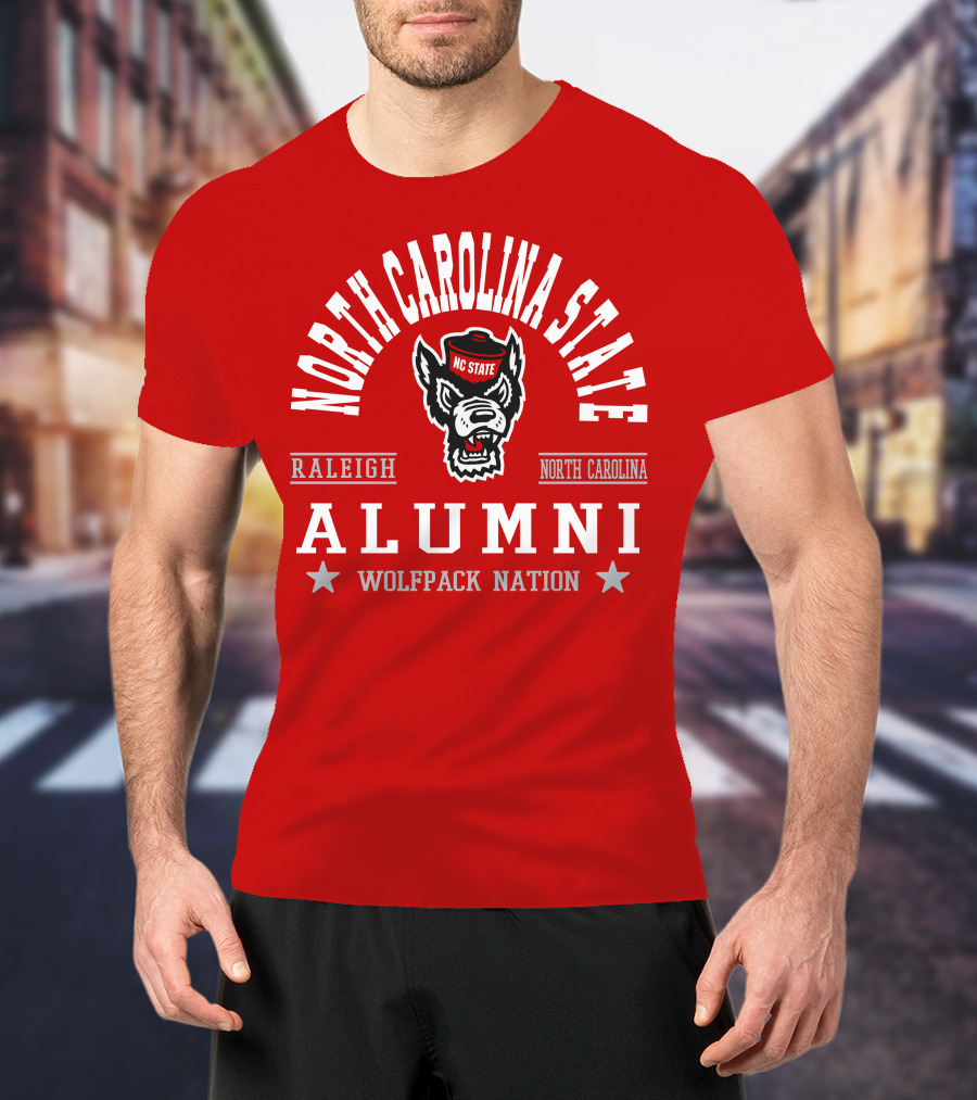 North Carolina State Alumni Wolfpack Nation Raleigh T-Shirt