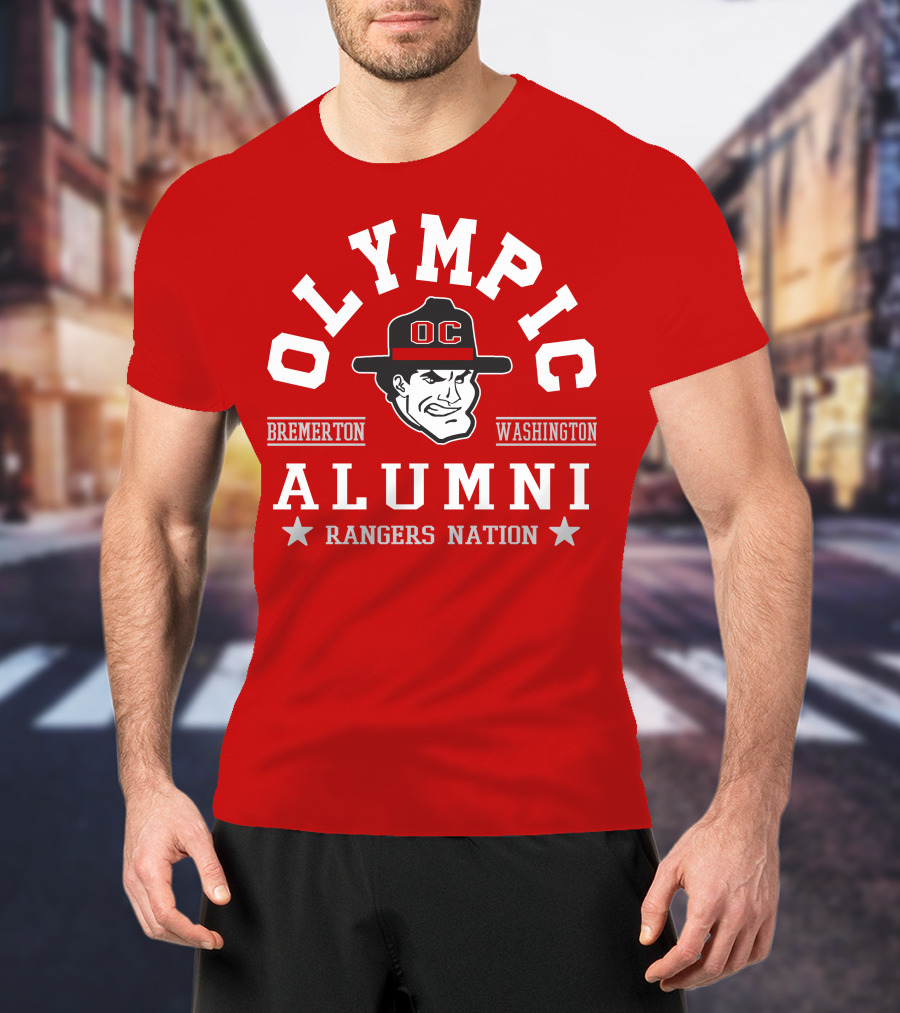 Olympic College Alumni Rangers Nation Bremerton Washington OC T-Shirt