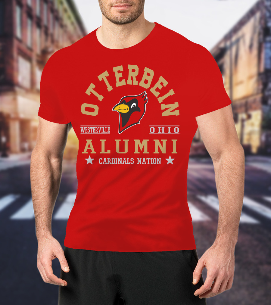 Otterbein Alumni Cardinals Nation Westerville Ohio T-Shirt
