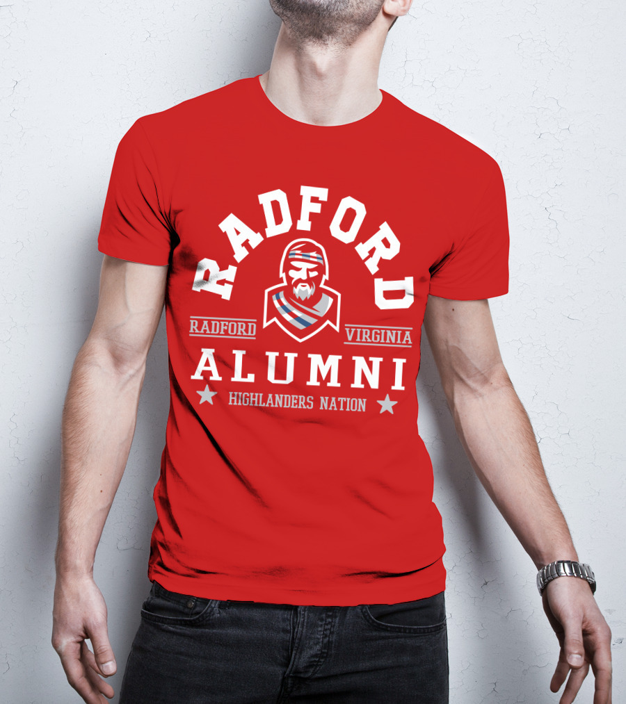 Radford Virginia Alumni Highlanders Nation T-Shirt